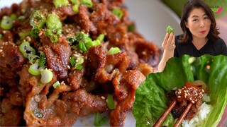 Budget-Friendly Pork Bulgogi! Making AUTHENTIC Korean BBQ Bulgogi Lettuce Wraps 기사식당 돼지불백 따라잡기/돼지불고기