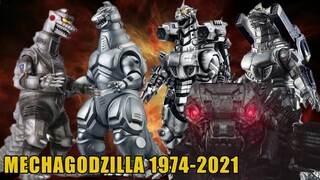 Evolution of Mecha Godzilla (1974 2021)