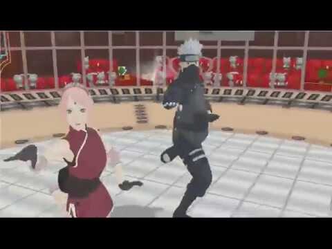 【MMD】On The Floor ft.Naruto Sakura and Kakashi The Last (motion DL)