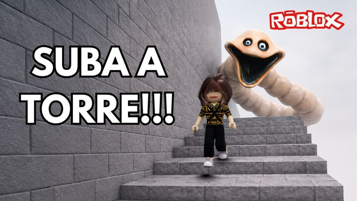SUBA A TORRE DO VERME MAIS VIRAL DO ROBLOX