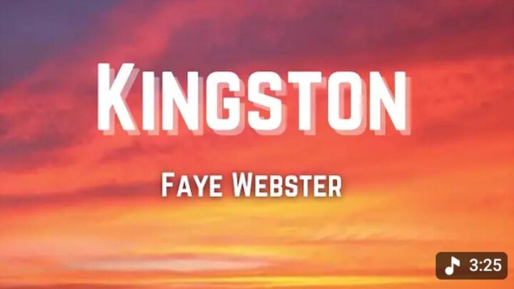 Kingston - Faye Webster