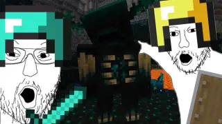 The Boys VS The Warden (FUNNY MOMENTS) | Minecraft 1.19