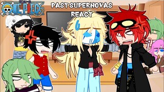 [1/?] Past Supernovas react to... Straw Hat pirates || One Piece react || [🇪🇸,🇺🇲,🇷🇺] || cora-san