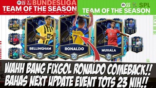 NEXT BUNDESLIGA! WELCOME BACK CRISTIANO RONALDO DI EVENT TOTS 23 FIFA MOBILE | FIFA MOBILE INDONESIA