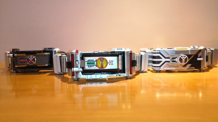 Kamen Rider 555. Niềm vui khi chơi với ba đai csm cùng một lúc~