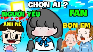 MẶP DORAM BẤT LỰC VỀ CÂU HỎI CHỌN FAN HAY NGƯỜI YÊU | MẶP DORAM CHO FAN RA RÌA ?