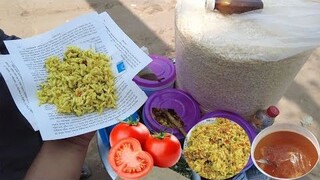 Delicious Colorful Jhal Muri Vorta Maker in Bangladesh