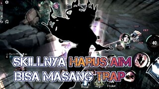 Hero Ini Skill Duanya Harus Aim Dan Bisa Memasang Trap⁉️🗿