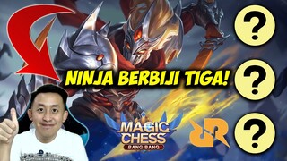 HAYABUSA TRIPLE EMBLEM alias NINJA BERBIJI TIGA!! | RRQ Cascade Magic Chess