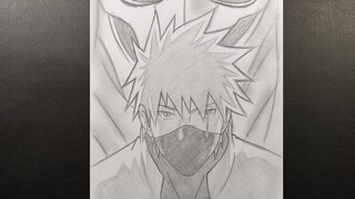 How to Draw Kakashi Susano'o | easy anime drawing