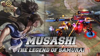 Musashi || Seorang Legenda Samurai Terkenal! - Gameplay Honor Of Kings