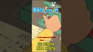 💯😸100 Puntos para Nobita 😹|Doraemon #doraemon #shorts