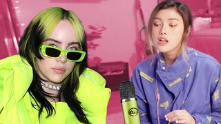 My Top Billie Eilish Singing Impressions | Lesha