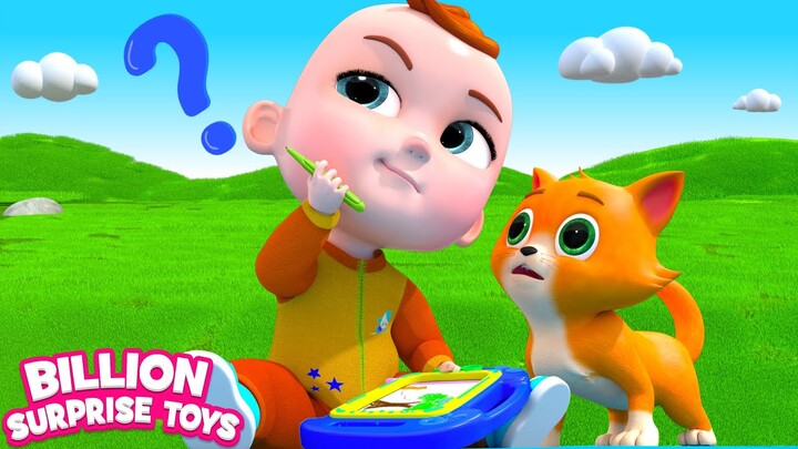 Ayo bantu Si Kecil menancapkan layang-layangnya di pohon! Kids Funny Cartoons