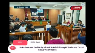 Calon Gub Dedi Mulyadi jadi Saksi kematian Vina Cirebon?