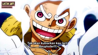 LUFFY POWERR UPPP!! DAPET GEAR 5 BIKIN LUFFY KEGIRANGAN!!!😂😂😂 (Speed Draw) Luffy Gear 5