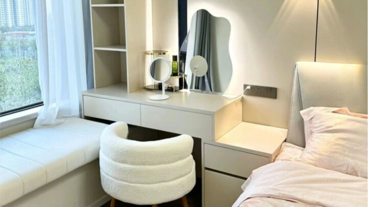 Tổng hợp 10 mẫu bàn trang điểm tích hợp bệ cửa sổ đẹp nhất trong mắt tôi, chia sẻ đến những ai đang 