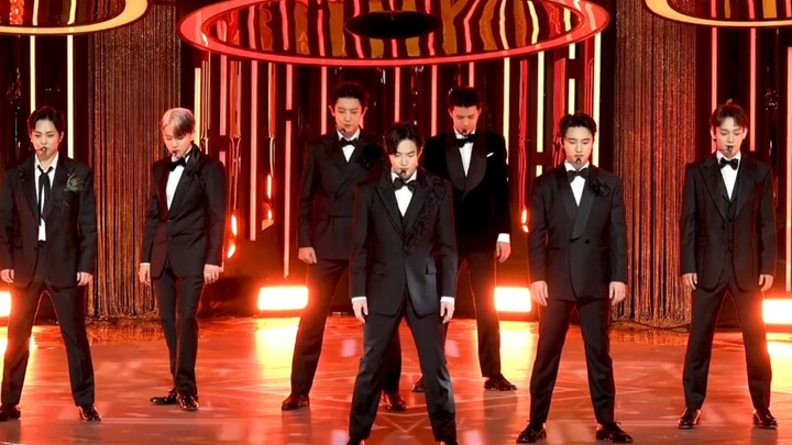 The ultimate in suit-clad dominance: a flawless synchronized knife dance with 100% synchronization a