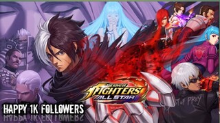 Happy 1,000 Followers Thankyou Guys !! 🙏                    |Kof AllStar Collab |