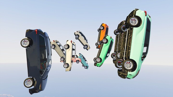 انحدار سريع من جبل C على ارتفاع 10 آلاف متر في السماء – لنرى من هو صاحب الحظ السيئ!