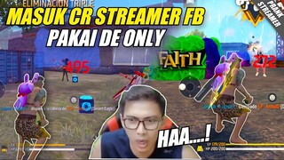 MASUK CR CUMAN PAKAI DE HEADSHOT SEMUA SAMPAI DIBILANG CHEATER SAMA PENONTON NYA