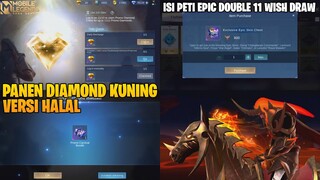 AKHIRNYA BISA PANEN DIAMOND KUNING SECARA HALAL! PLAYER SEMI SULTAN AUTO SENANG! MOBILE LEGENDS