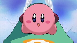 Kirby baby with advanced skiing skills
