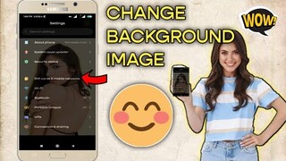 Paano Lagyan Ng Transparent Background Image Ang Cellphone Mo?