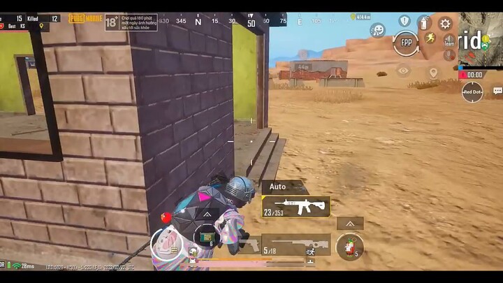 PUBG Mobile - Lý Do Map Sa Mạc Không Dành Cho Mình _ Đại Chiến Biệt Thự Cực Đông