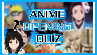 [GUESS THE ANIME OPENING QUIZ] ทายเพลงเปิดอนิมะภายใน 5 วินาที!!!