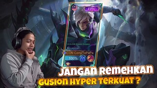 JANGAN REMEHKAN GUSION SAYA BILA SOLO RANK ! ASSASSIN TERKUAT ! COMETOPAPA MLBB