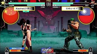 KOF 15   -    Xiaohai(小孩)    VS    DBJ-ET   [01/05/2022]  [FT03]