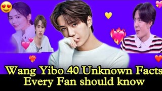 Wang Yibo 40 Unknown Facts | Wang Yibo | Chinese Drama |