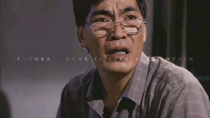 The father who seems as tough as steel actually has a tender side.