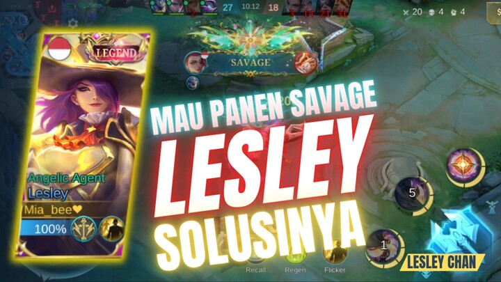 MAU PANEN SAVAGE, LESLEY SOLUSINYA