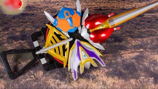 [Pertunjukan Cepat] Kereta Pedang DX Kamen Rider Den-O Den-Kamen Bentuk Kualitas Gambar 4K
