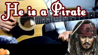 【Ignite Composer】He is a Pirate Theme Song of Pirates of the Caribbean - Acoustic Guitar (with sheet