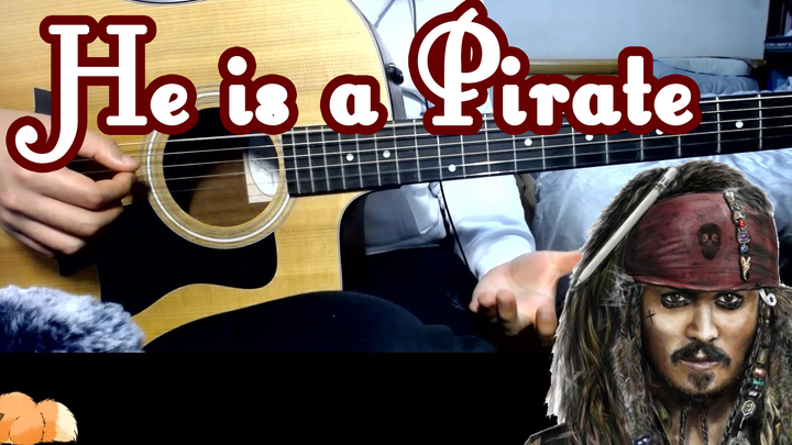 【Ignite Composer】He is a Pirate Theme Song of Pirates of the Caribbean - Acoustic Guitar (with sheet