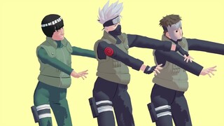 Banana Song【NARUTO MMD】NARUHINA SASUSAKU SAIINO BORUTO SHIKAMARU KAKASHI | P.UCHIHA