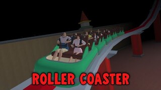 ROLLER COASTER || HORROR MOVIE SAKURA SCHOOL SIMULATOR