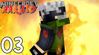 Minecraft Naruto Anime #3 สุดยอดวิชาคาถาไฟ!! ลูกบอลเพลิงยักษ์!?