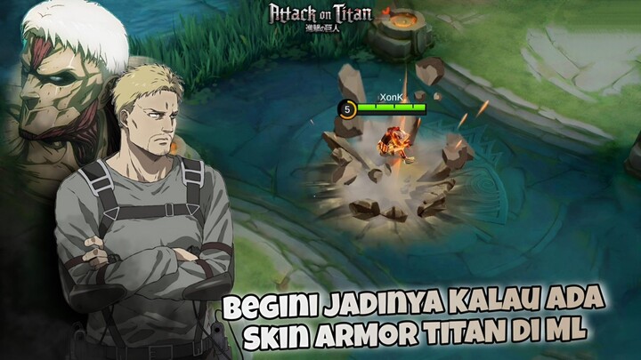 Bagini Jadinya Kalau ada Skin "ARMOR TITAN🤖" di Mobile Legends