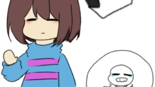 ask】Frisk belajar mengendalikan senjata lunas (?