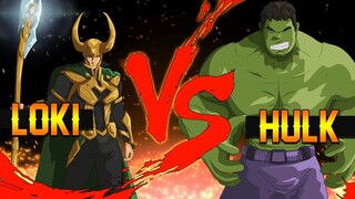 LOKI VERSUS HULK - MARVEL SUPER WAR