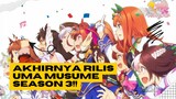 Akhirnya Rilis Anime Uma Musume pretty ferby season ke 3