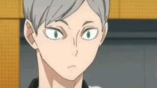 Kenma correcting his junior
