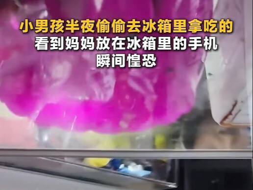 Penuh kebanggaan dan tak pernah menunduk, tapi sayangnya ada kamera di dalam lemari es [tutup wajah]