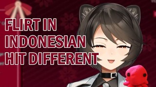 Hyona lemah sama gombalan dalam bahasa indonesia [ Nijisanji ID / Hyona Elatiora ]