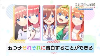 Reviwe Games Gotoubun no Hanayome