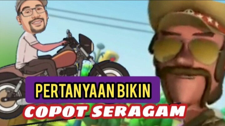 PERTANYAAN  BIKIN COPOT SERAGAM